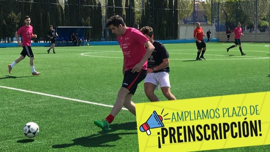 ¡Se amplía el plazo de pre-inscripción!